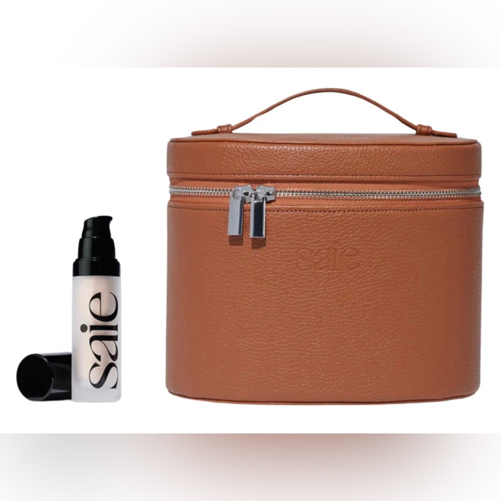Saie Vanity Case and Super Glow Gel Bundle